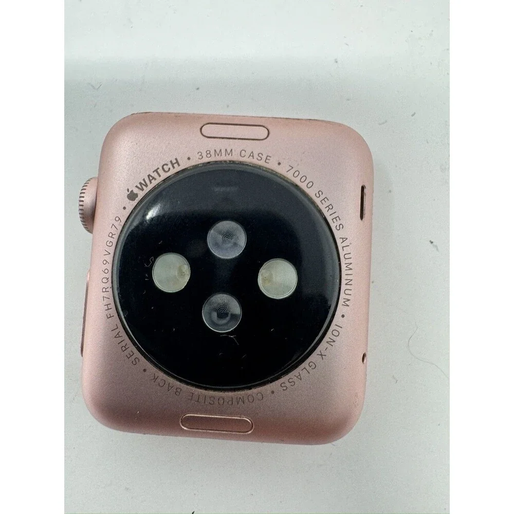 Apple Watch 38mm 1st Gen 7000 Series Aluminum (FOR PARTS ONLY, READ DESCRIPTION)